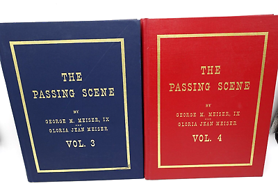 #ad Lot of 2 The Passing Scene Volumes 3 amp; 4 George Meiser Photographs SIGNED $33.99