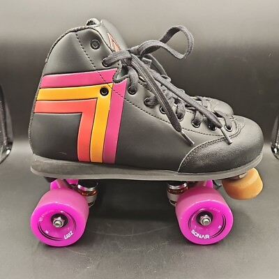 #ad Riedell Quad Roller Skates Antik Skyhawk Indoor Skate Set Men#x27;s Size 9 NICE $169.99