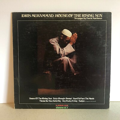 #ad Idris Muhammad House of the Rising Sun LP Album 1976 Kudu Label KUDU 27 VG $29.95