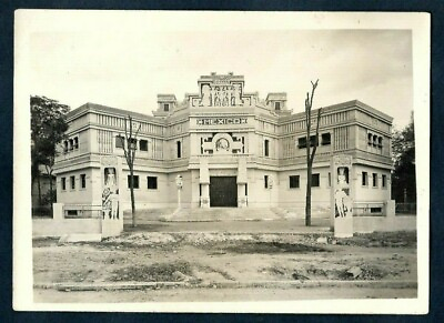 #ad SEVILLE IBEROAMERICAN EXPO MEXICAN PAVILLION CONSTRUCTION SPAIN 1929 Photo Y 201 $19.99
