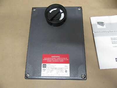 #ad R. STAHL 137137 8146 5061 Class 1 Control Box with 2 pole Disconnect $426.47