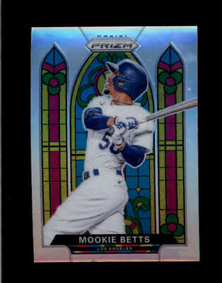 #ad MOOKIE BETTS 2021 PANINI PRIZM #SG 2 STAINED GLASS SILVER PRIZM SP BD4007 $14.99