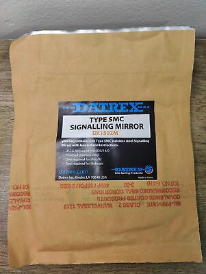 #ad Datrex Signal Mirror MIL SPEC Sealed DX1502M USCG Approved $28.00
