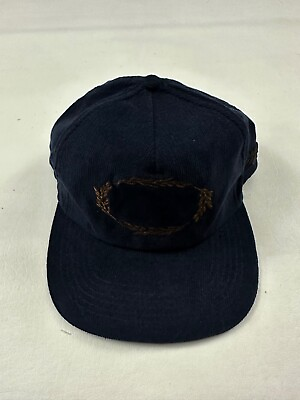 #ad New Embroidered Logo Blue Graphic Snapback Hat Cap One Size $24.99