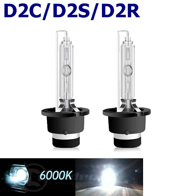 #ad Set Of 2 6000K D2S D2R D2C HID Xenon Bulbs Factory Headlight HID Replacement $9.99