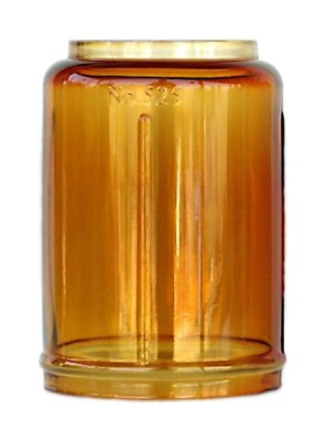 #ad Dark amp; Deck Amber Lantern Glass Globe Dietz Perko Universal Spinning Helvig etc. $62.95