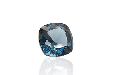 #ad London Blue Topaz Gemstone Cushion Cut Shape Handmade Gemstone AAA Quality $112.50