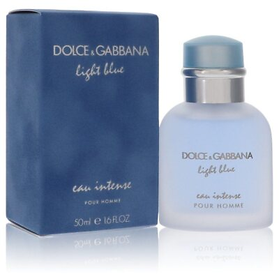 #ad Light Blue Eau Intense By Dolce amp; Gabbana Eau De Parfum Spray 1.7 oz For Men $74.94