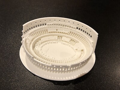 #ad Ancient Rome Italy Colosseum Coliseum 3D Printed PLA Plastic 4.5”x3.75”x1.5” $12.95