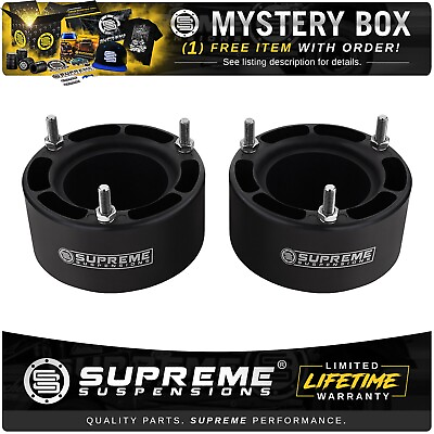 #ad 3quot; Front Leveling Lift Kit For 1994 2013 Dodge Ram 2500 3500 4WD Black Spacers $68.50