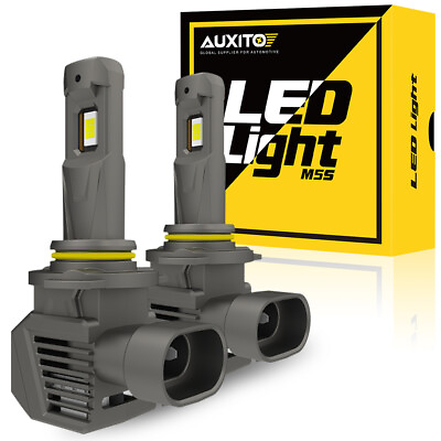 #ad 2PCS AUXITO LED 9006 Headlight Bulb Conversion Kit White Hi Lo Beam Replacement $35.99