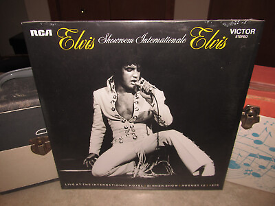 #ad SEALED ELVIS PRESLEY 180g 2 LP Set SHOWROOM INTERNATIONALE Aug 12th 1970 $59.95