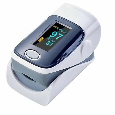 #ad Oximeter Finger Tip Pulse Blood Oxygen SpO2 Monitor PR PI Respiratory Rate CE $17.59