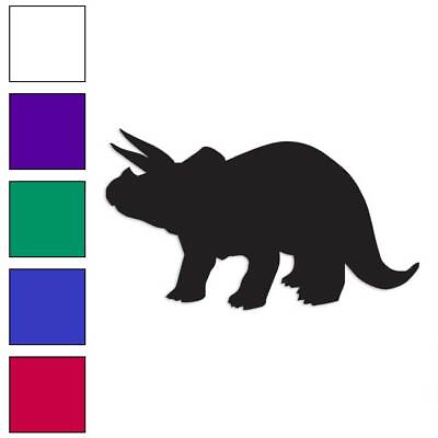 #ad Triceratops Dinosaur Vinyl Decal Sticker Multiple Colors amp; Sizes #695 $23.95