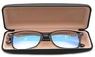 #ad Reading Glasses Blue Light Blocking Spring Hinge Computer Phone CP Frame W Case $27.99