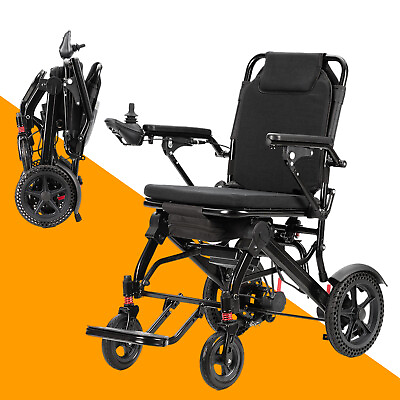 #ad 360W Foldable Power Wheelchair Electric Wheel chair Brushless motor LightweighqP $725.99