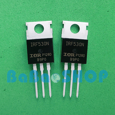 #ad 20pcs IRF530N IRF 530 HEXFET Power MOSFET 17A 100V TO 220 IR Brand New $5.41