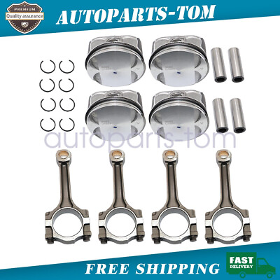 #ad USA Pistons amp; Rings Connecting Rod Kit Fits Buick Chevrolet GMC Saturn 2.4L $110.09