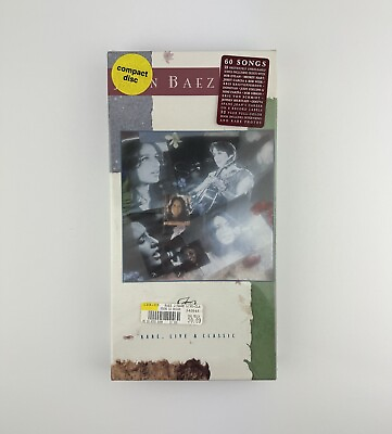 #ad Joan Baez: Rare Live amp; Classic 3 CD Box Set 1993 Vanguard NEW SEALED OOP $64.99