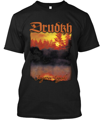 #ad NWT Drudkh Forgotten Legends Ukrainian Black Metal Band Music Logo T Shirt S 4XL $18.99
