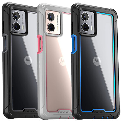 #ad For Motorola Moto G 5G 2023 Case Poetic Dual Layer Shockproof Cover Black $12.95