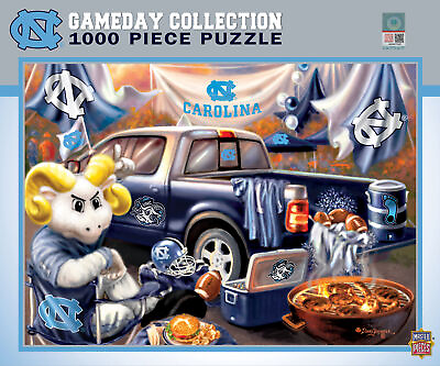 #ad MasterPieces UNC Tar Heels NCAA Gameday 1000 Piece Jigsaw Puzzle $19.99
