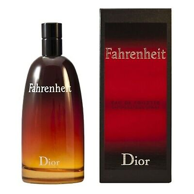 #ad Fahrenheit Eau De Toilette 3.4 oz EDT Cologne Spray for Men New in Box $59.99