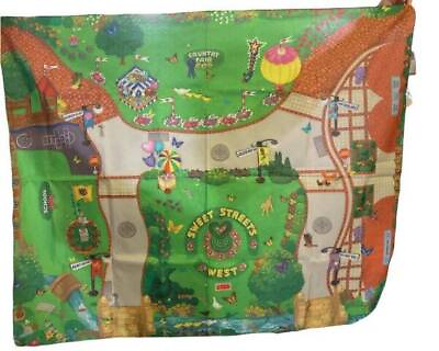 #ad Fisher Price Sweet Streets Play Mat West Loving Family Fabric Mat $19.97