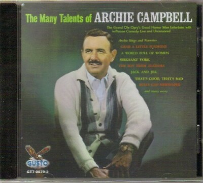 #ad Many Talents of by Campbell Archie CD 2013 $4.80