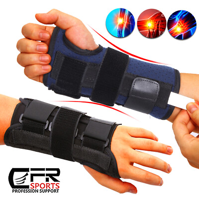 #ad Wrist Support Brace Splint Compression Sleeve Arthritis Carpal Tunnel Hand Sport $14.16