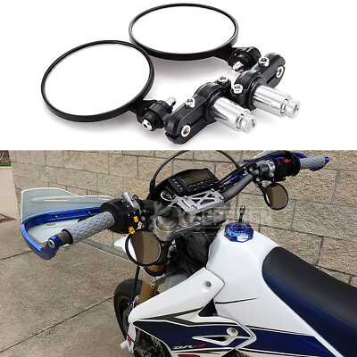 For Suzuki DRZ 400 DRZ400 CNC Motorcycle Foldable 7 8quot; Bar End Mirrors Rearview $19.69
