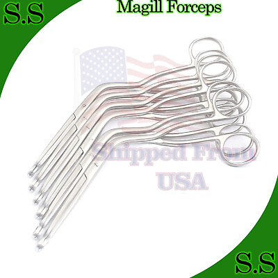 #ad 6 Magill Forceps EMT Anesthesia Surgical Instruments 8quot; $19.49
