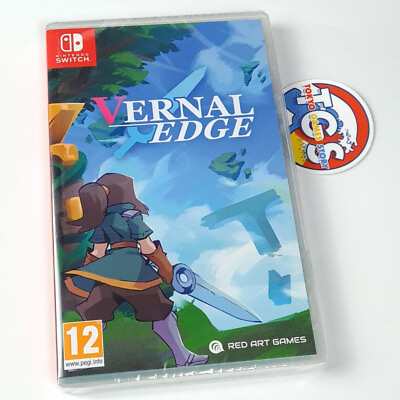 #ad VERNAL EDGE Switch Red Art Games New Multi Language Physical Metroidvania $44.62