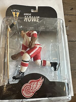 #ad GORDIE HOWE Mcfarlane NHL Legends 7 Variant Red Wings Chase white jersey $39.99