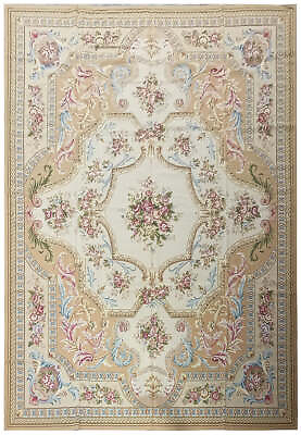 #ad 9#x27; x 12#x27; French Aubusson Needle Point Rug #F 6313 $1687.50