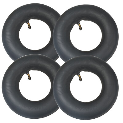 #ad 4PC 4.10 3.50 4quot; Inner Tube 410 350 4 For Hand Truck Dolly Snowblower Tire $17.99
