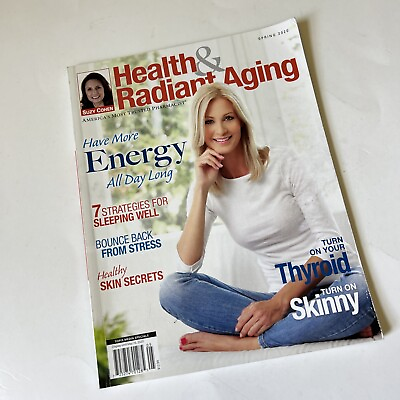 #ad Health amp; Radiant Aging Mag Spring 2020 Suzy Cohen Thyroid Energy Sleeping Skinny $9.99