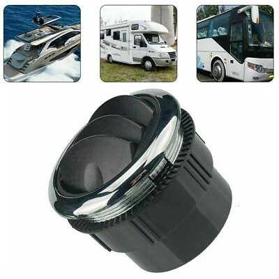 #ad Universal Round Flip AC Vent Air Outlet Louver 2pc For Car RV Bus Boat Yacht $14.81
