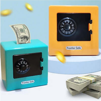 #ad Mini Bank Money Box Cash Coins Saving Bank Safe $16.09