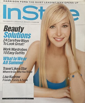 #ad LISA KUDROW July 2003 IN STYLE Magazine HARRISON FORD EMILY PROCTOR $14.00