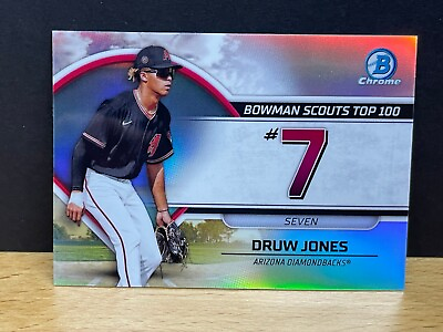 #ad 2023 Bowman Chrome BOWMAN SCOUTS TOP 100 PICK YOUR CARD Finish Your Set $1.49