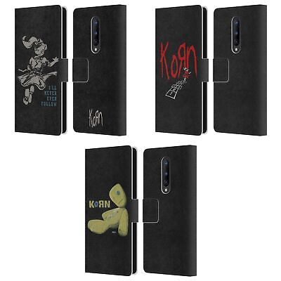 #ad OFFICIAL KORN GRAPHICS LEATHER BOOK WALLET CASE COVER FOR ONEPLUS PHONES $23.95