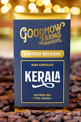 #ad Goodnow Farms Limited Release Kerala India 77% Dark Chocolate Bar $275.99