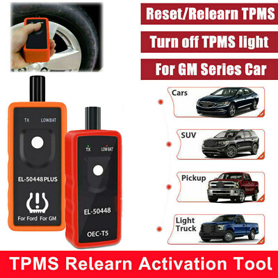 #ad EL 50448 TPMS Relearn Tool Auto Tire Pressure Monitor Reset Tool For GM Vehicles $8.49