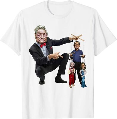 #ad New Funny Anti Biden Liberals George Soros T Shirt S 5XL MADE IN USA $24.54