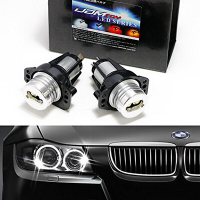 #ad 12W High Power CREE BMW LED Angel Eyes Ring Marker Bulbs For 06 08 E90 325i 330i $30.59