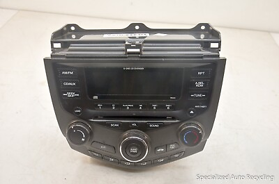 #ad 2003 Honda Accord 6 Disc CD Player Radio Stereo 39175 SDN A110 OEM $189.99