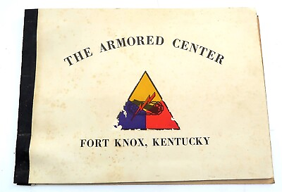 #ad GENERAL ALBERT STACKPOLE 1956 Photo Album from Fort Knox Kentucky $119.99
