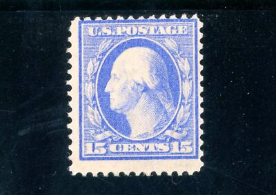 #ad USAstamps Unused FVF US Serie of 1910 Washington Scott 382 OG MNH $217.45