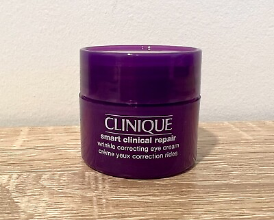 #ad Clinique Smart Clinical Repair Wrinkle Correcting Eye Cream .5 oz 15ml Full Size $13.59